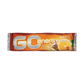 BioTechUSA Go Energy szelet - étcsoki-narancs 40g