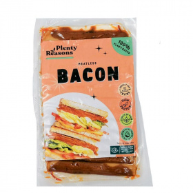 Plenty Reasons meatless vegán bacon jellegű készítmény 150g