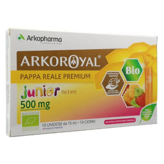 Arkoroyal Junior Bio Royal Jelly 500mg ampulla 10x15ml