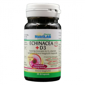 NutriLAB echinacea + D3 kapszula 30db