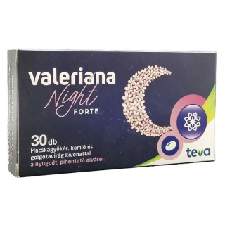 Valeriana Night Forte lágyzselatin kapszula 30db