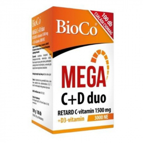 Bioco mega C+D retard duo pack tabletta 100db