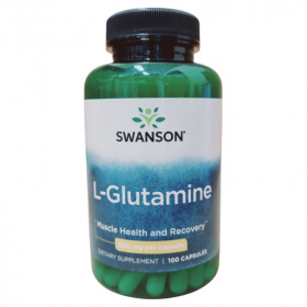 Swanson L-Glutamine 500mg kapszula 100db