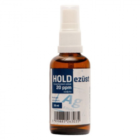 Holdezüst ezüstkolloid (20ppm) 50ml