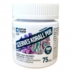 Natur Tanya szerves korall por 2000mg 150g