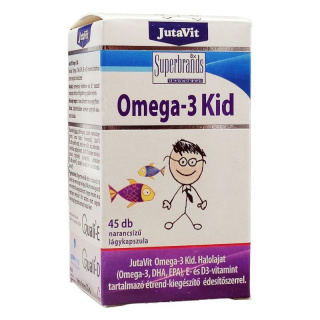 JutaVit Omega-3 Kid rágókapszula 45db