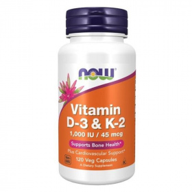 Now d3+k2 vitamin kapszula 120db