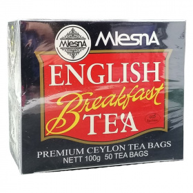 Mlesna English Breakfast filteres fekete tea 50g