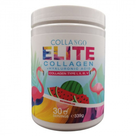 Collango Elite Collagen + Hyaluronic Acid por - görögdinnye ízű 339g