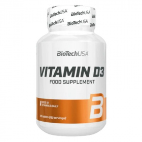 BioTechUsa Vitamin D3 50mcg tabletta 120db