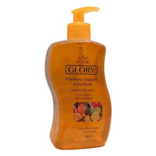 Glory folyékony szappan és tusfürdő - Citrus Fresh illattal 500ml