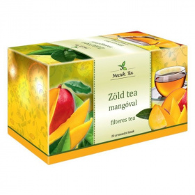Mecsek zöld tea - mangó (20x2g) 20db