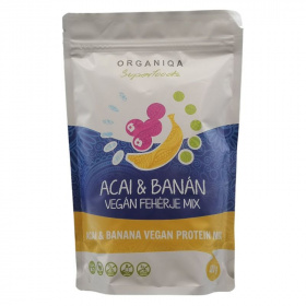 Organiqa Vegan protein mix (acai-banán, bio) 400g