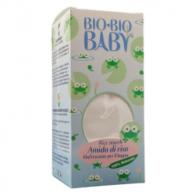 bio bio Baby rizskeményítős fürdősó 300ml