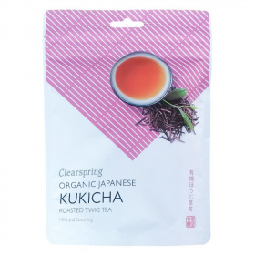 Clearspring bio kukicha pirított zöld tea 90g