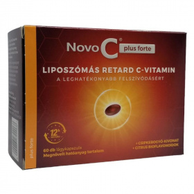 Novo C Plus Forte liposzómás retard C-vitamin kapszula 60db