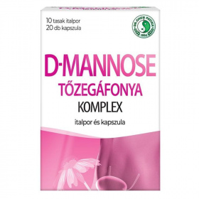 Dr. Chen d-mannose tőzegáfonya komplex italpor és kapszula (10+20db) 30db
