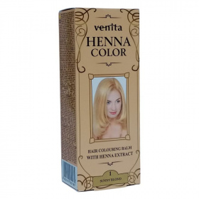 Venita Henna Color színező hajbalzsam nr. 01 - napszőke 75ml
