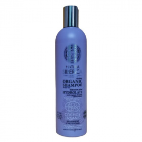 Natura Siberica virágvíz alapú regeneráló és védő bio sampon 400ml