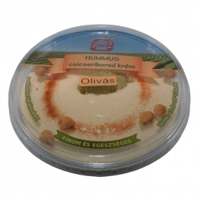 Fanan hummus csicseriborsó krém (oliva szósszal) 250g