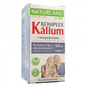 Naturland kálium + magnézium kapszula 60db