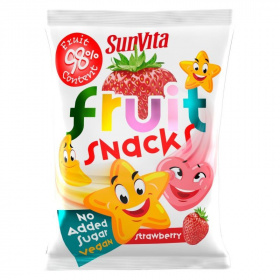 Sunvita fruit snacks (eper) 20g