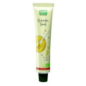 Byodo bio mustár - extra erős, tubusos 100ml