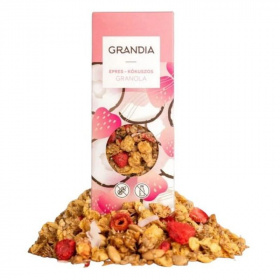 Grandia eper-kókusz granola gluténmentes 300g