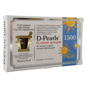Pharma Nord D-pearls D3-vitamin 1500 80db