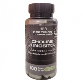 H&B Choline & Inositol – Kolin és inozitol tabletta 100db
