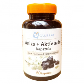 Caleido Ánizs + aktív szén kapszula 60db