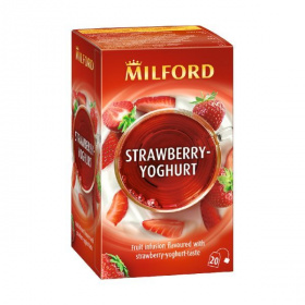 Milford gyümölcstea - eper-joghurt 20x2,5g