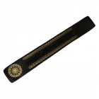 Hasti füstölő pálca tartó - fa, mandalás 1db Hasti füstölő pálca tartó - fa, mandalás 1db