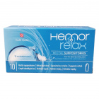 Hemorrelax végbélkúp aranyérre 10db 