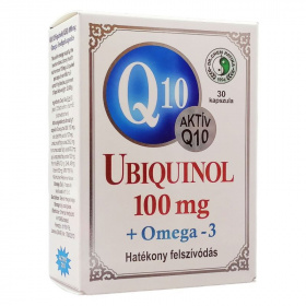 Dr. Chen Q10 Ubiquinol (QH) Omega-3 lágyzselatin kapszula 30db