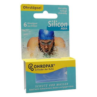 Ohropax Silicon Aqua füldugó 6db