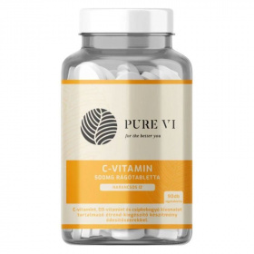 Pure Vi C-vitamin narancs tabletta 90db