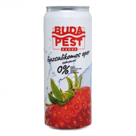 Budapest szörp - bazsalikomos eper 330ml