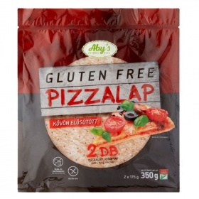 Aby's gluténmentes pizzalap 350g