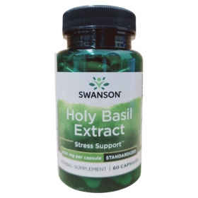 Swanson Holy basil Szent bazsalikom kivonat 400mg kapszula 60db