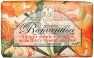Nesti Dante Romantica Cseresznyevirág és Bazsalikom szappan 250g
