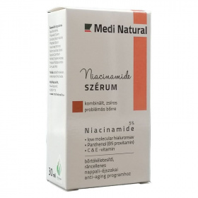 Medinatural bőrtökéletesítő, ráncellenes niacinamid szérum 30ml