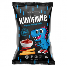 Mclloyds bio kimifinne extrudált snack (ketchupos falatok) 30g