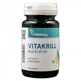 Vitaking Vitakrill 500mg krill olaj gélkapszula 30db