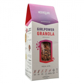 Hesters Life Girlpower granola - málna 320g