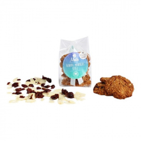 Mentes keksz - áfonyás mandulás 80g