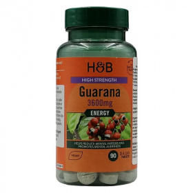 H&B Guarana tabletta 3600 mg 90 db