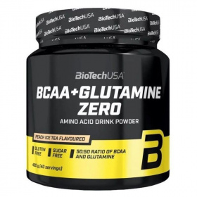 BioTechUsa BCAA+Glutamine Zero (barackos ice tea) 480g