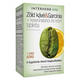 Interherb Napi 1 Zöldkávé extratum + Garcinia tabletta 60db