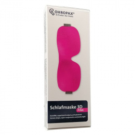 Ohropax 3D Comfort alvómaszk pink 1db